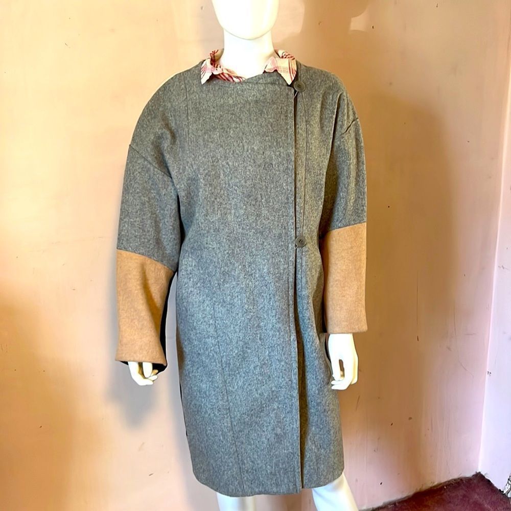 MAJE
Gileda Color Block Coat - Picture 3 of 9
